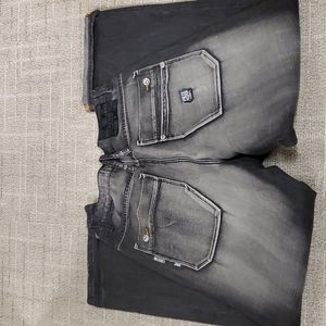 Akademiks Men's jeans size 34/32 black/gray